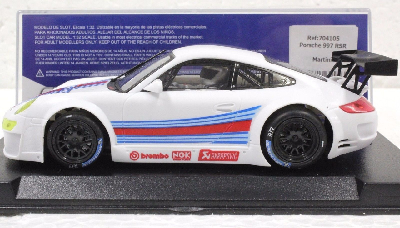 704105 Fly Porsche 997 RSR GT2 Martini Racing Special Edition 1:32