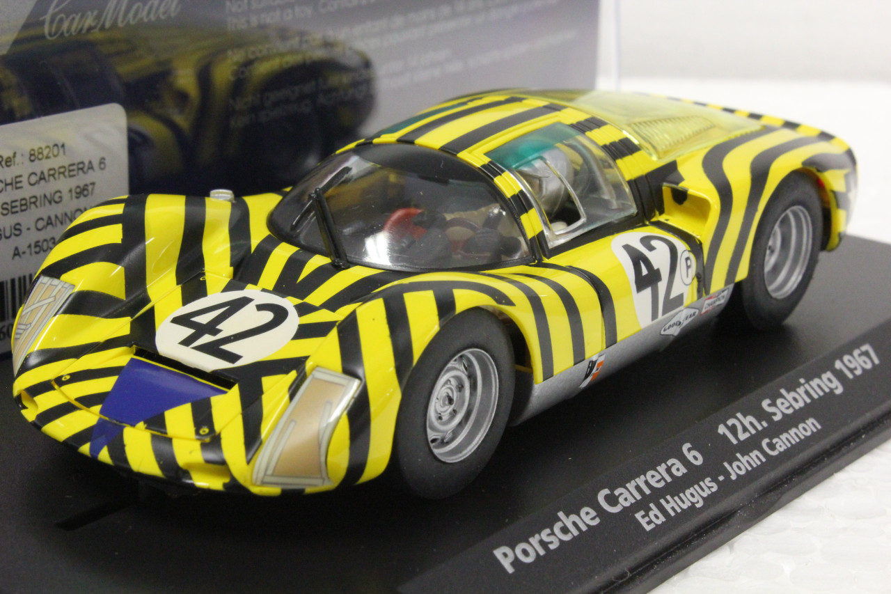 A1503/88201 Fly Porsche Carrera 6 12h Sebring 1967, #42 1:32 Slot