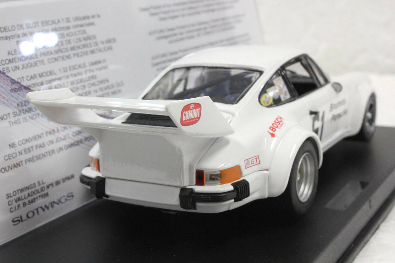 FLY 1/32 ポルシェ 911 934“Team Brumos” 2台セット W065-01 Slotwings Brumos Porsche 934/5 Sebring 12h 1977, #61 1:32