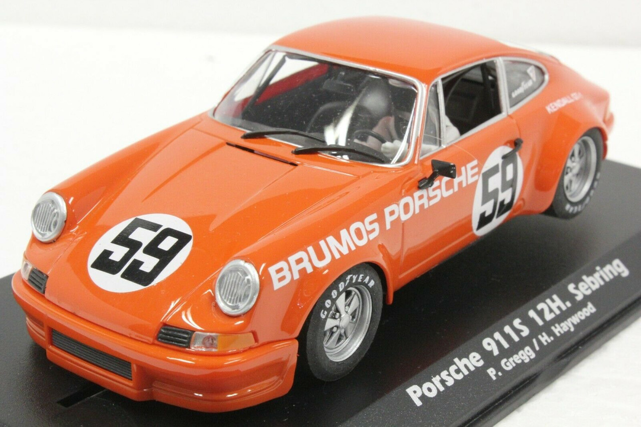 W036-02 Slotwings Porsche 911S 12h Sebring, Brumos #59 1:32 Slot