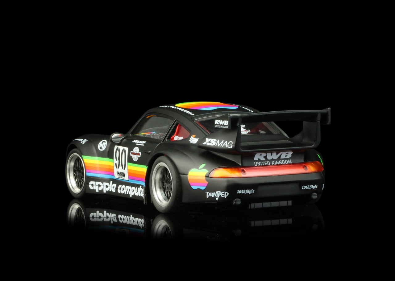 RS0049 RevoSlot Porsche 911 GT2 Apple Black, #90 1:32 Slot