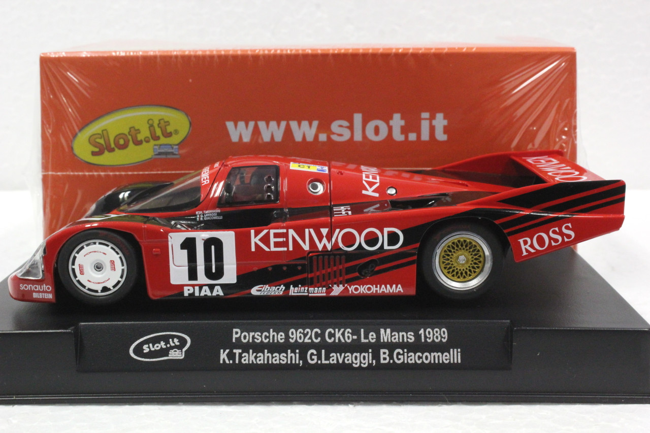 SICA34C Slot.it Porsche 962C CK6 Le Mans 1989, #10 1:32 Slot Car