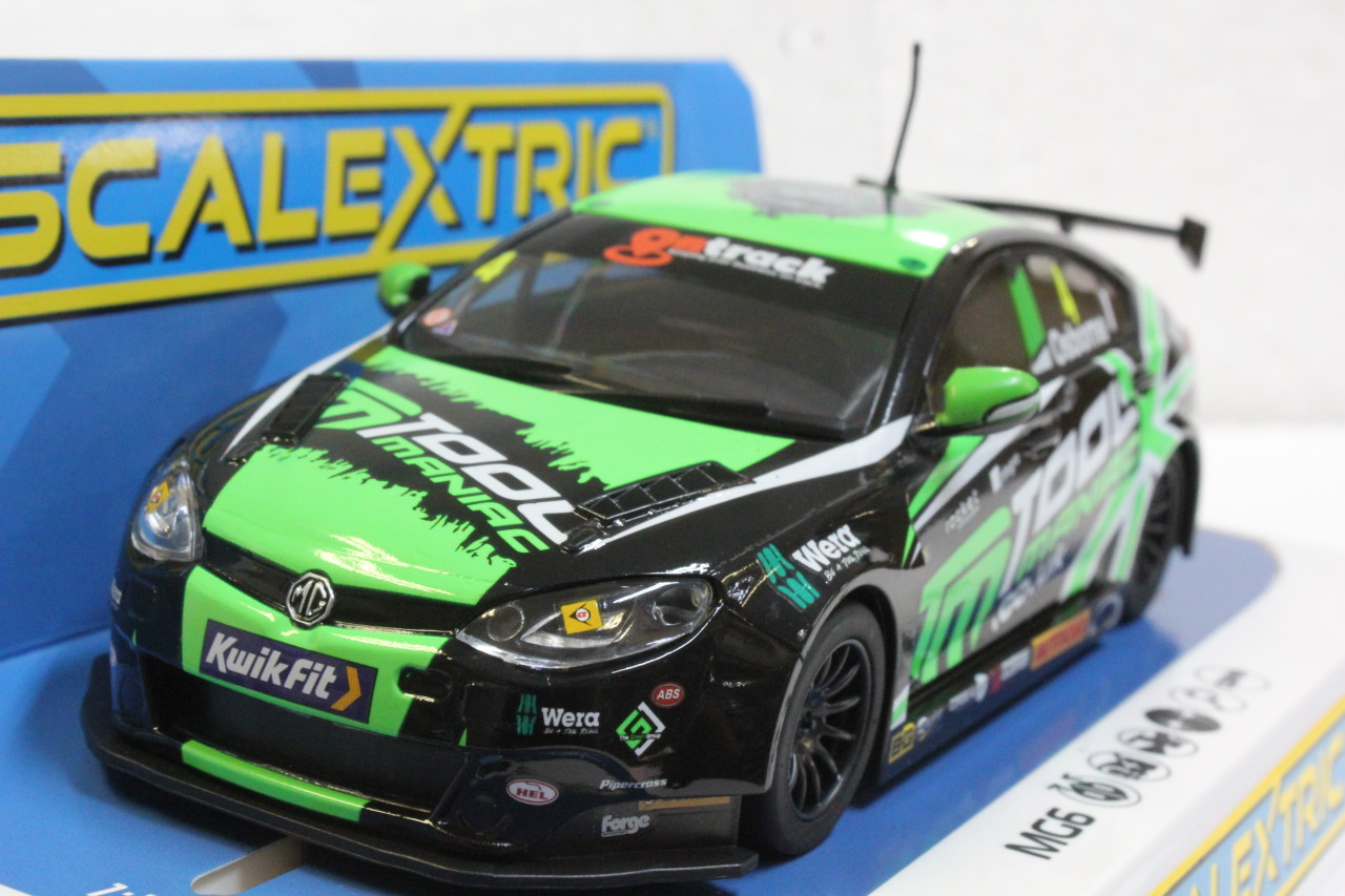 C4143 Scalextric MG6 BTCC 2019 Sam Osborne, #4 1:32 Slot Car *DPR*