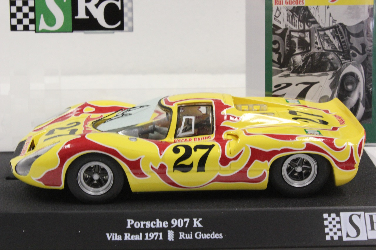 00206 SRC Porsche 907K Vila Real 1971 Psychedelic, #27 1:32 Slot