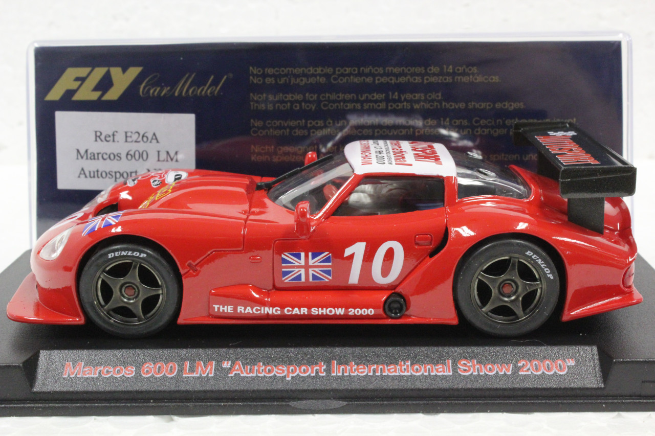 E26A Fly Marcos LM600 Autosport International Show 2000, #10 1:32