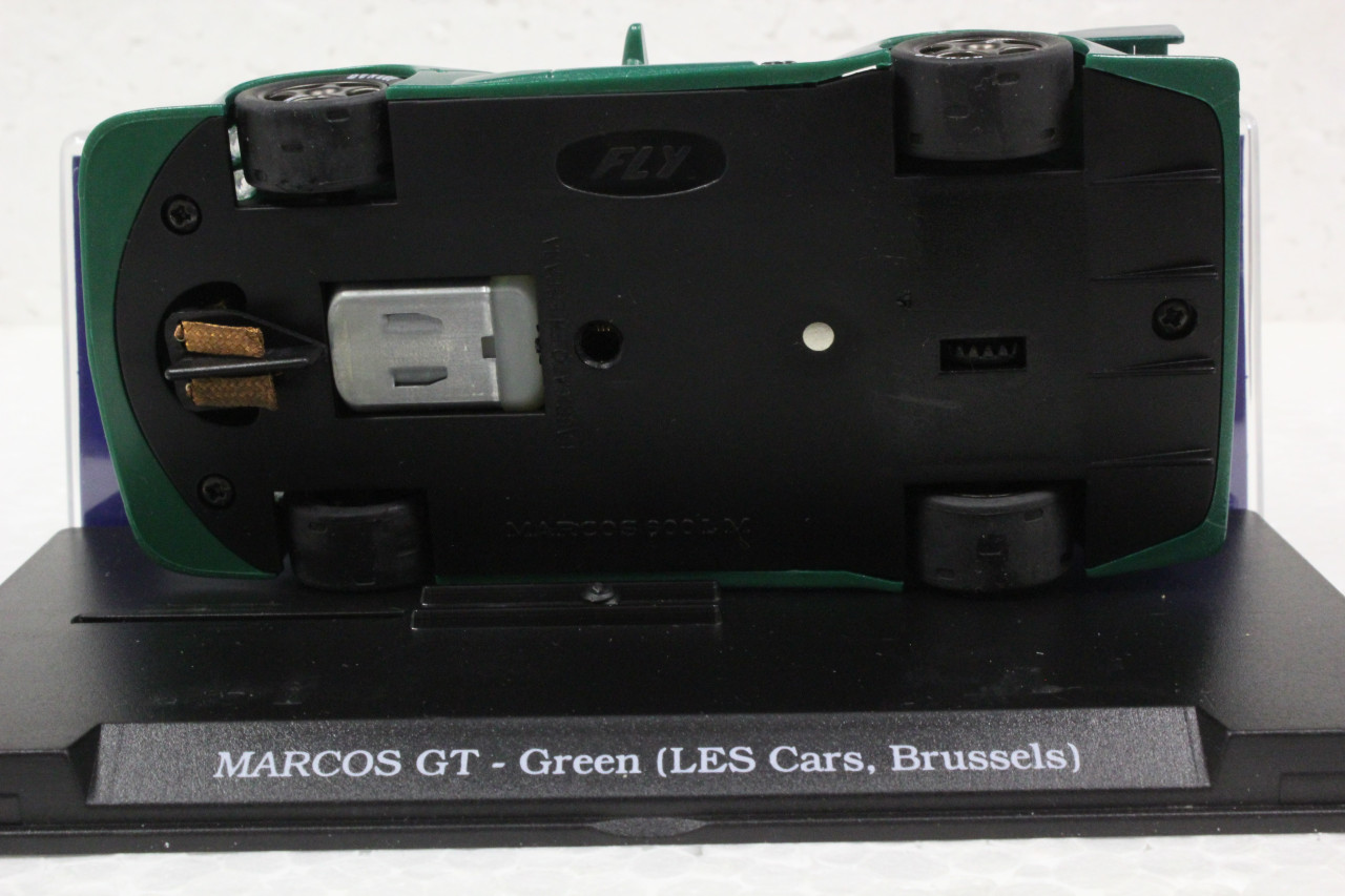 E23 Fly Marcos LM600 GT Green Les Car Brussels 1:32 Slot Car