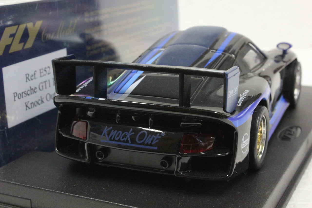 E52 Fly Porsche 911 GT1 EVO Limited Edition by Knock Out, #33 1:32 Slot Car