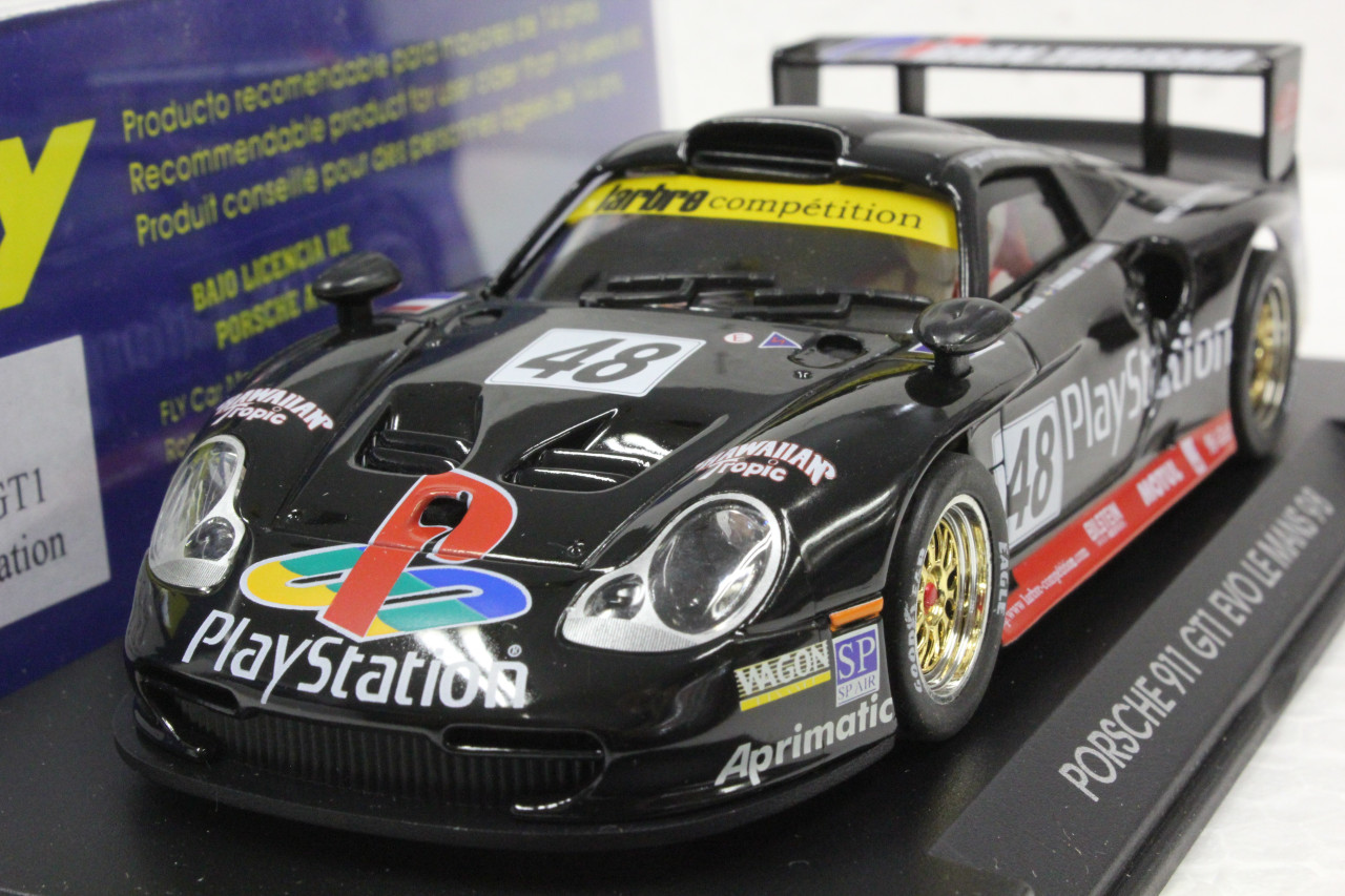 A55 Fly Porsche 911 GT1 EVO Playstation 24h Le Mans 1998, #48 1:32