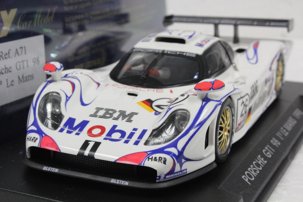 A71 Fly Porsche 911 GT1 1st Place 24h Le Mans 1998, #26 1:32 Slot Car