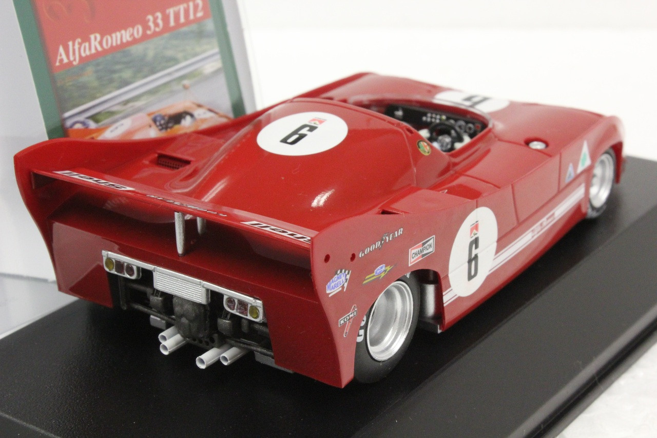CIEMME43 FAST79 Scale 1/43 | ALFA ROMEO 33/3 N 2 1000km SPA 1971  ADAMICH - H.PESCAROLO RED