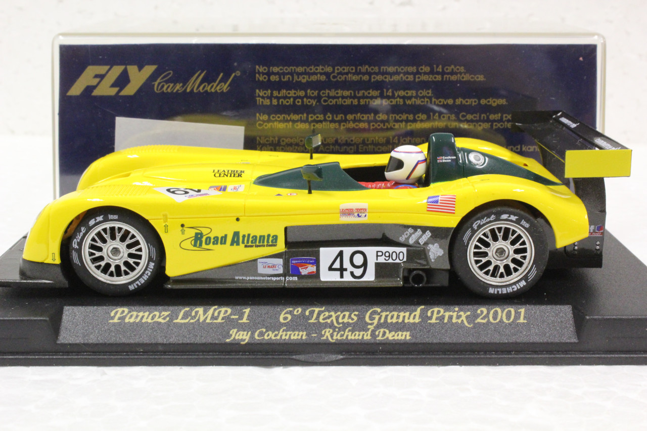 A98 Fly Panoz LMP-1 6th Place Texas Grand Prix 2001, #49 1:32 Slot Car