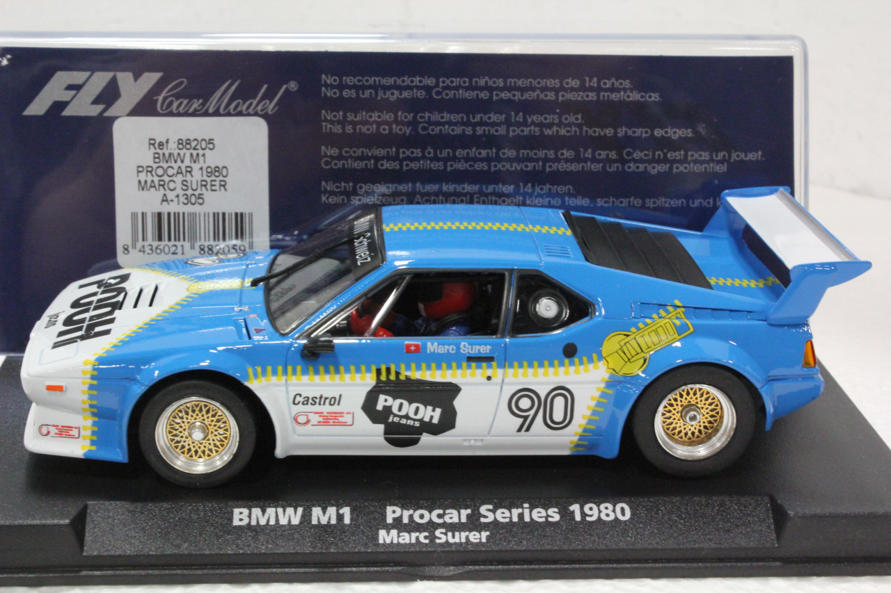 Maquette ESCI 3042 BMW M1 Pooh Jeans 1/24 - Version Rare Sous Blister - Comme Neuf