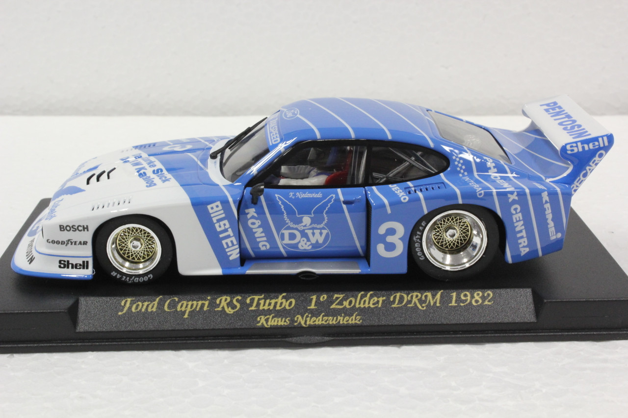 A149/88010 Fly Ford Capri RS Turbo 1st Place Zolder DRM 1982, #3 1