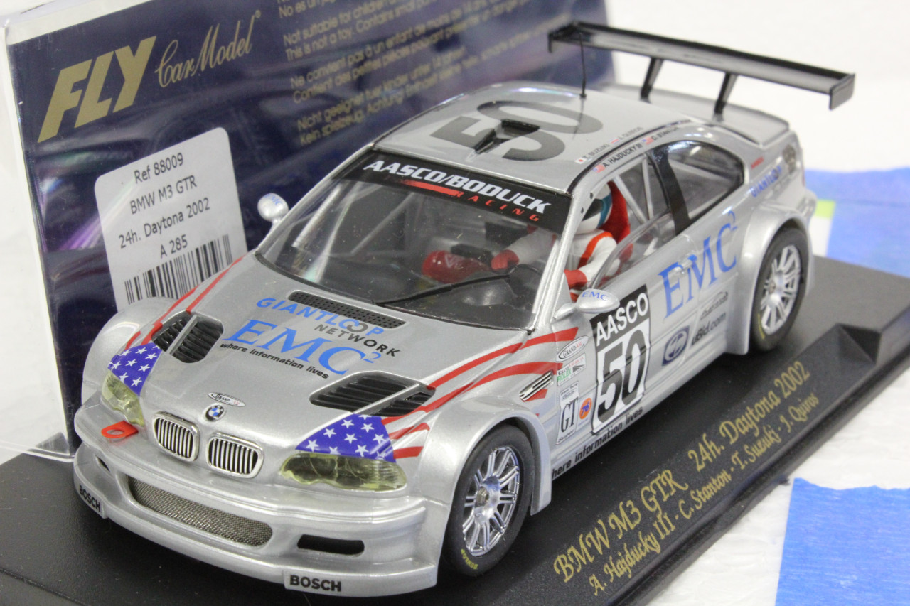 A285/88009 Fly BMW M3 GTR 24h Daytona 2002, #50 1:32 Slot Car