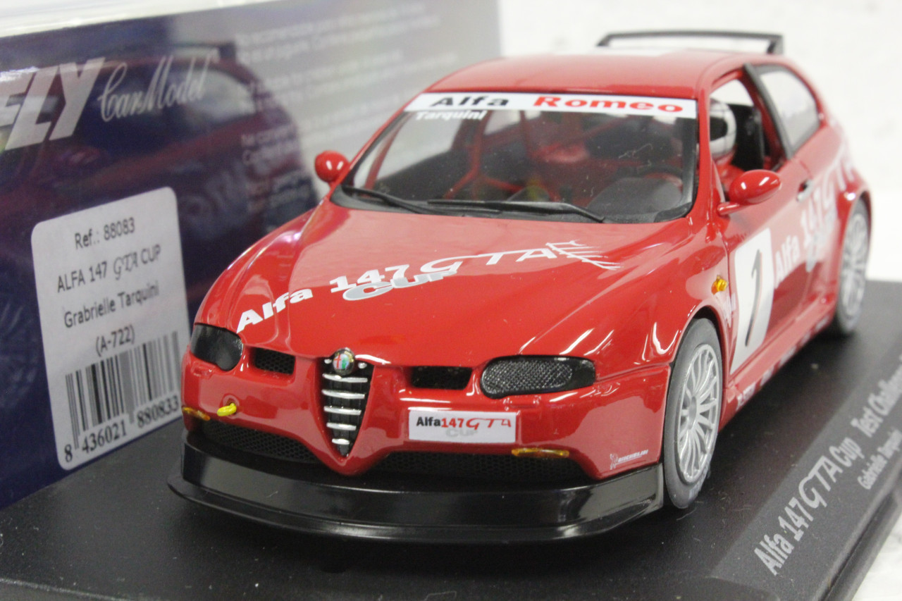 A722/88083 Fly Alfa Romeo 147 GTA Cup Test Challenge 2003, #1 1:32 Slot Car