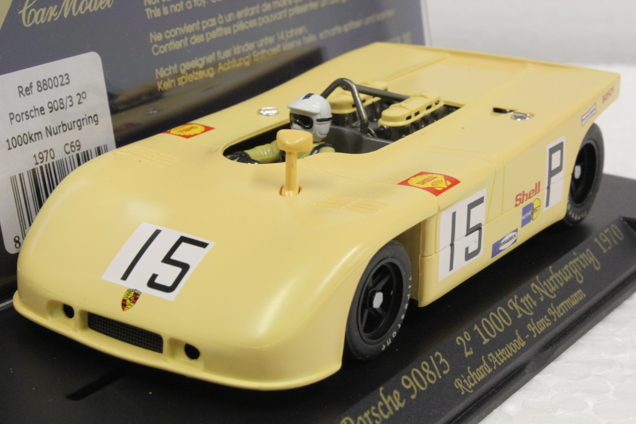 C69/88023 Fly Porsche 908/3 2nd Place 1000km Nurburgring 1970, #15 1:32  Slot Car