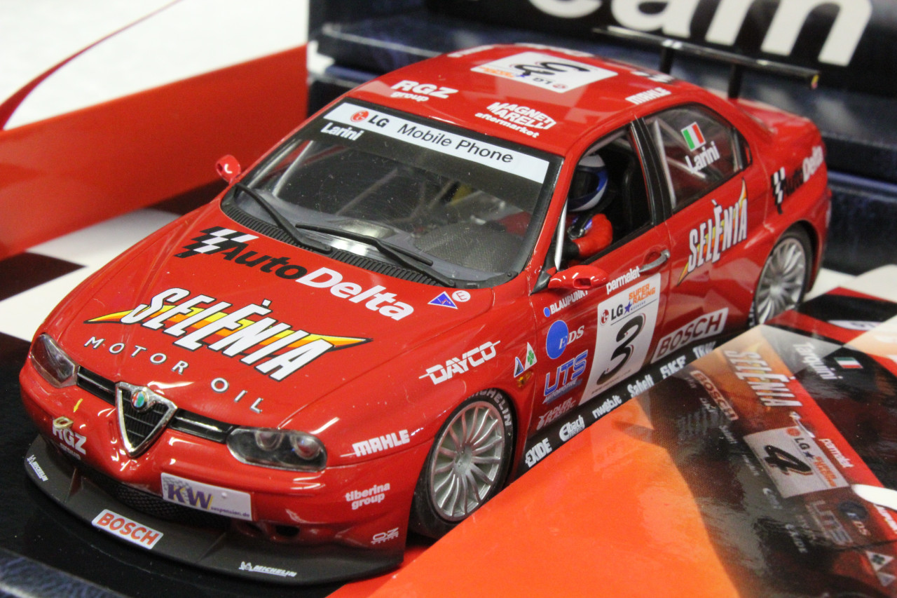 TEAM10/96052 Fly Alfa Romeo 156 GTA FIA ETCC 2003 Team Auto Delta Twin-Pack  1:32 Slot Car