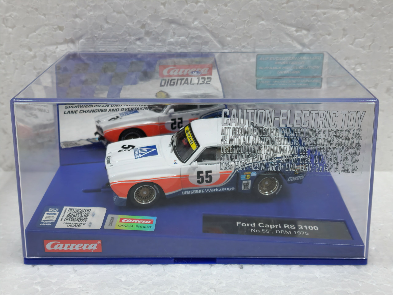 30927 Carrera Digital 132 Ford Capri RS DRM 1975, #55 1:32 Slot