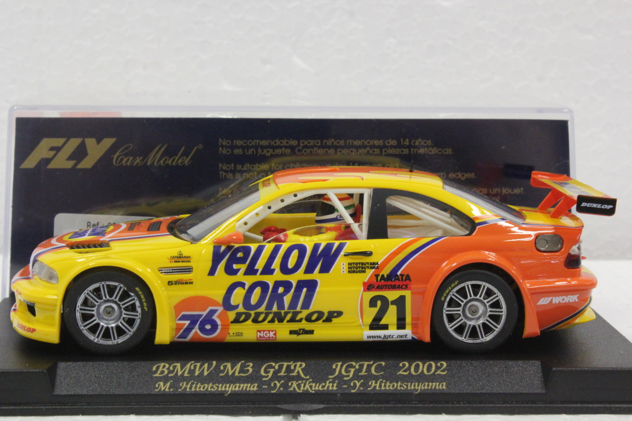 1/32 Fly BMW M3 GTR JGTC 2002 YellowCorn #21-