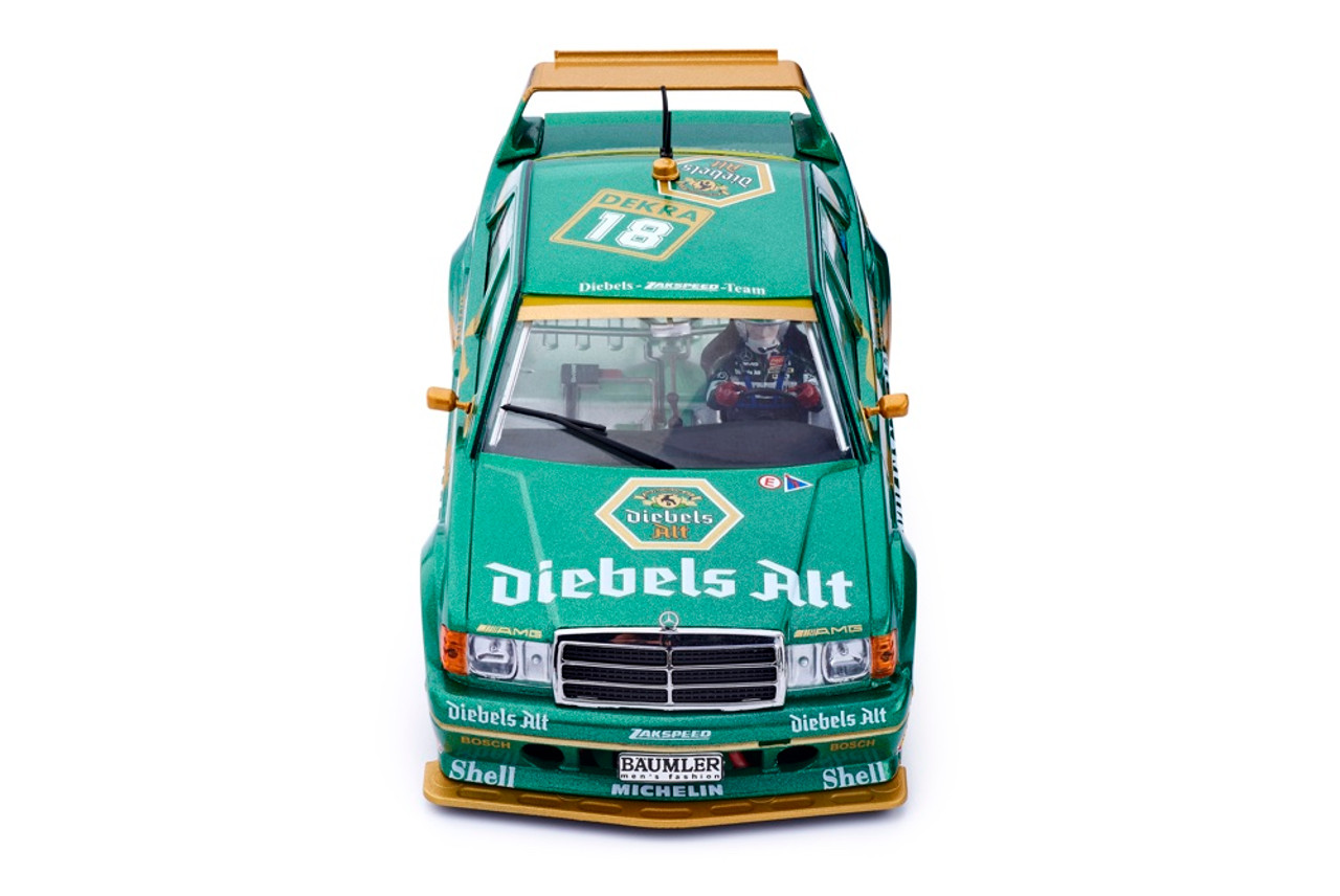 SICA44A Slot.it Mercedes 190E DTM 1992 - Zolder Diebels Alt, #18 1:32 Slot  Car