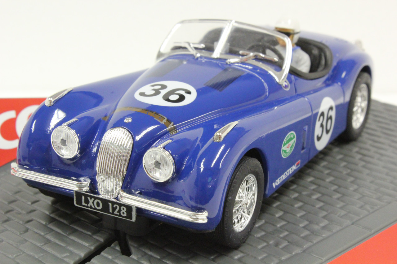 50520 Ninco Jaguar XK-120 Ecosse, #36 1:32 Slot Car - Great Traditions