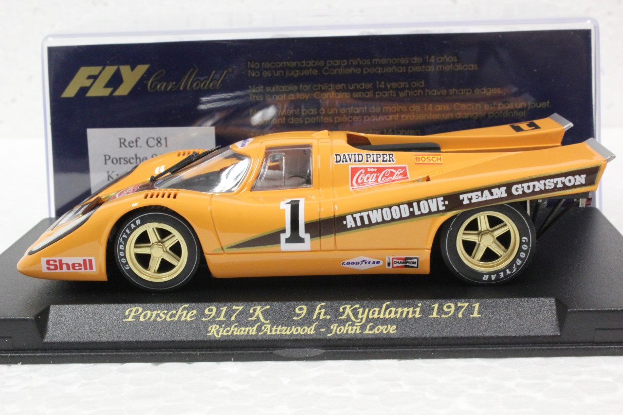 C81 Fly Porsche 917 K 9H Kyalami 1971, #1 1:32 Slot Car - Great