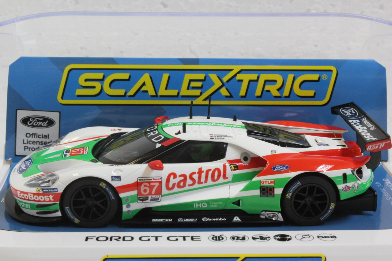 SEC4151 Carrera Digital 132/Scalextric Ford GT GTE Castrol, #67 1