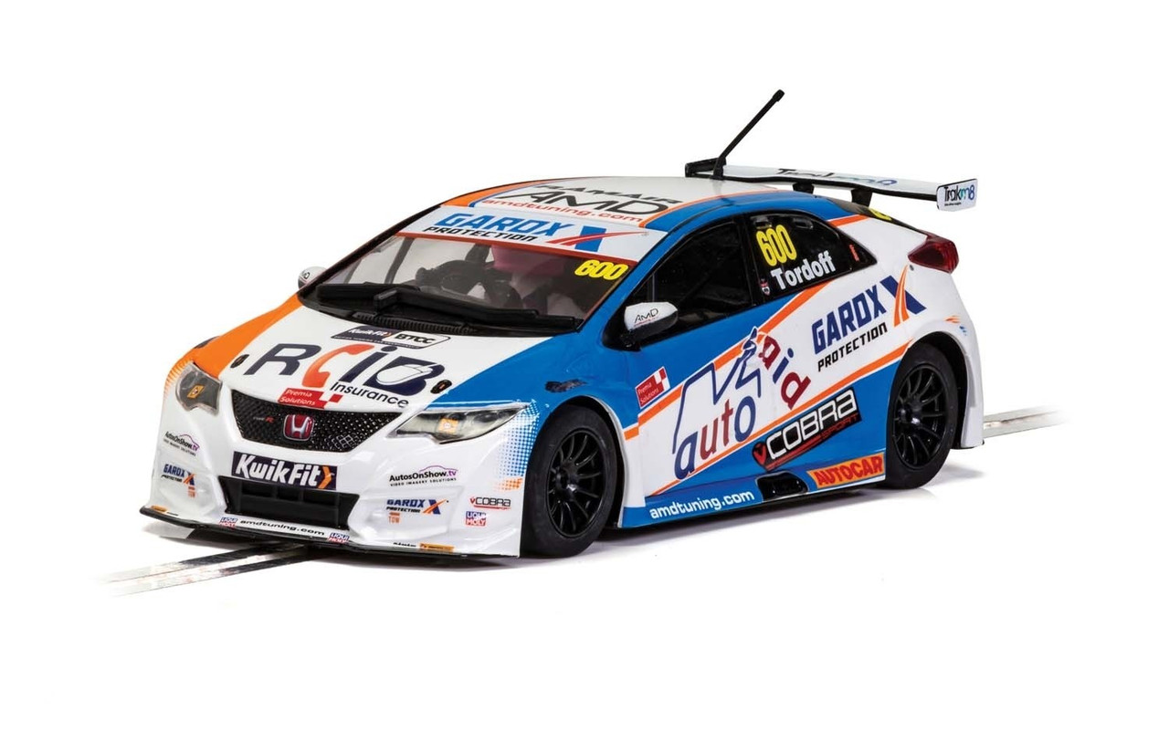 SEC4144 Carrera Digital 132/Scalextric Honda Civic Type R BTCC