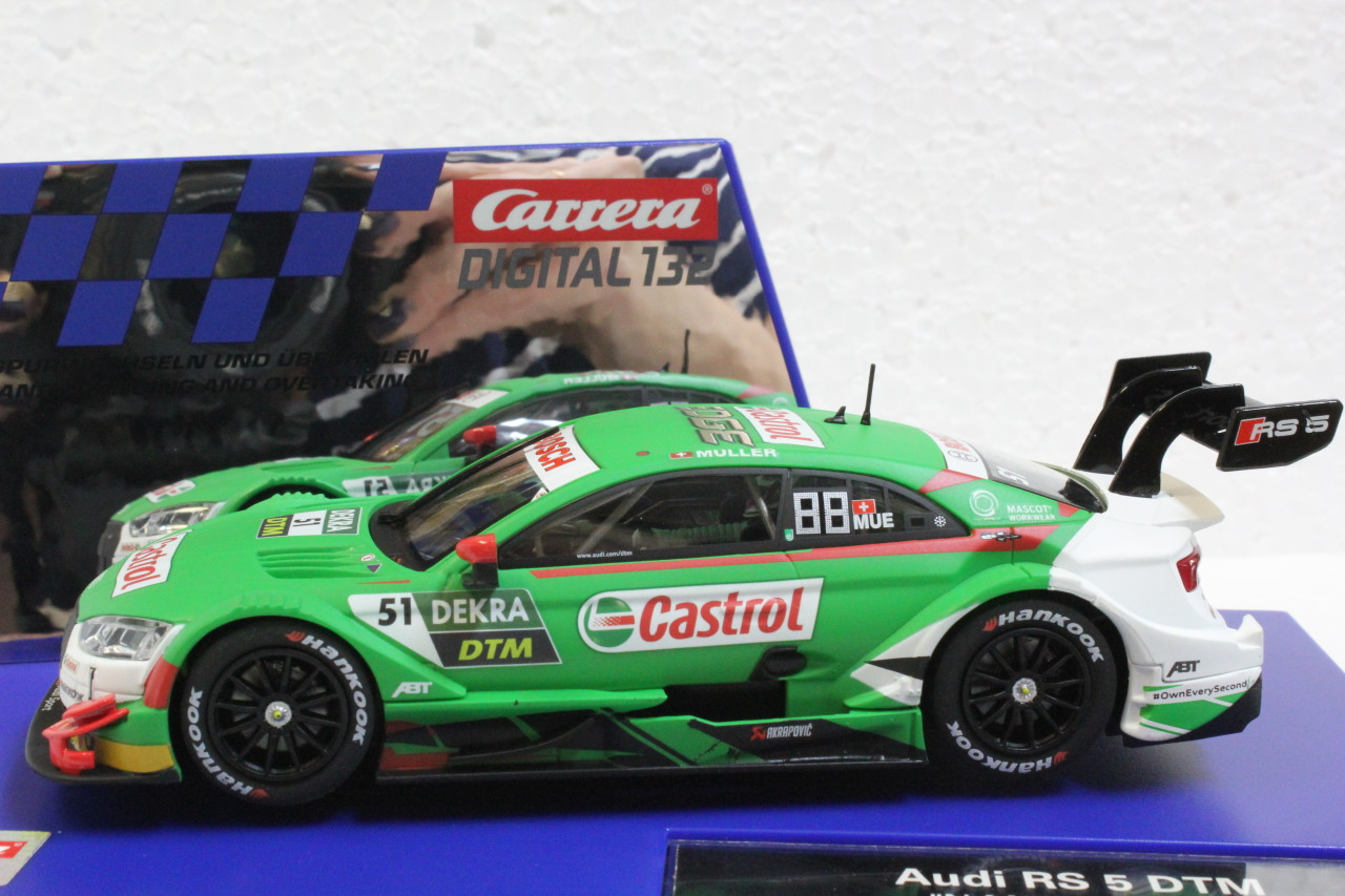 30936 Carrera Digital 132 Audi RS 5 DTM Castrol N. Müller, #51 1