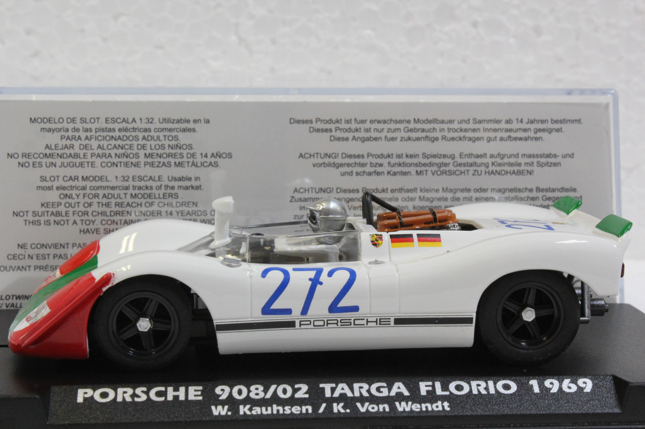 E2026 FLY Porsche 908/02 Targa Florio 1969, #272 1:32 Slot Car