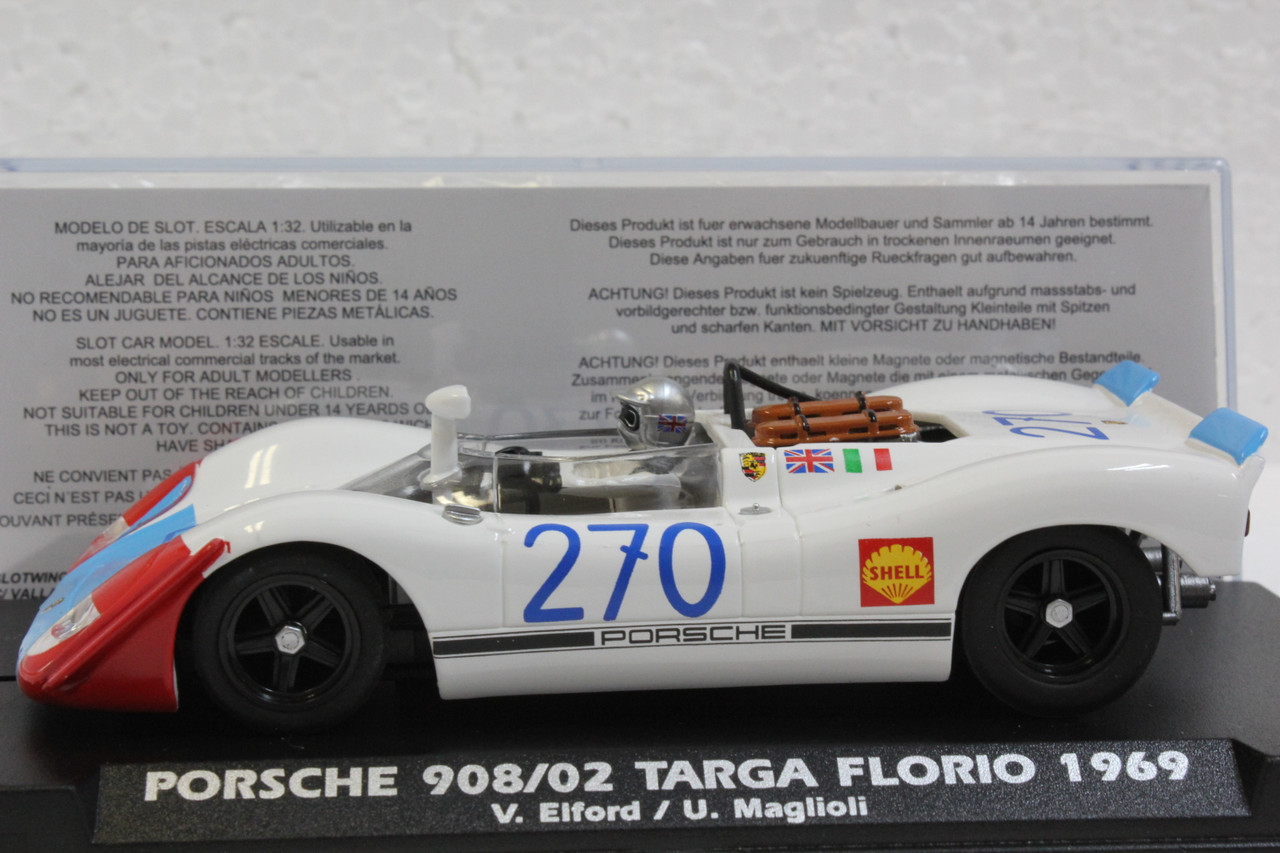 E2025 FLY Porsche 908/02 Targa Florio 1969, #270 1:32 Slot Car