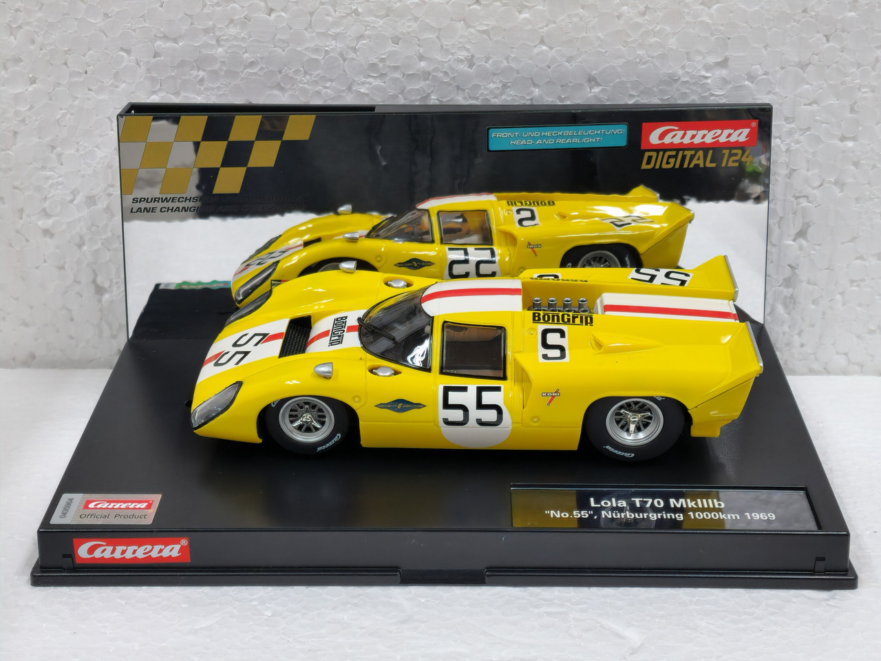 23897 Carrera Digital 124 Lola T70 MKIIIb, #55 1:24 Slot Car w