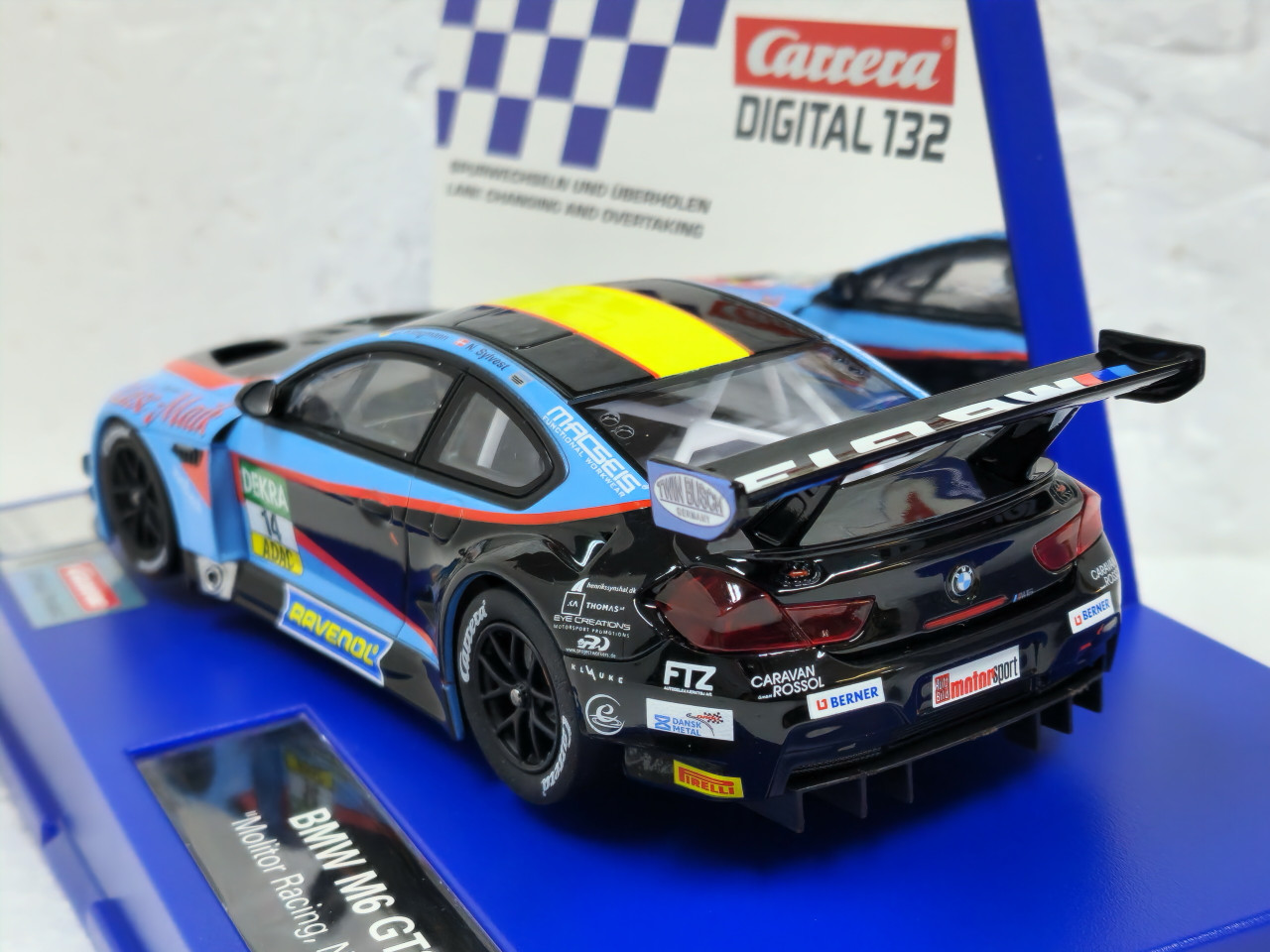 30917 Carrera Digital 132 BMW M6 GT3 Molitor Racing, #14 1:32 Slot