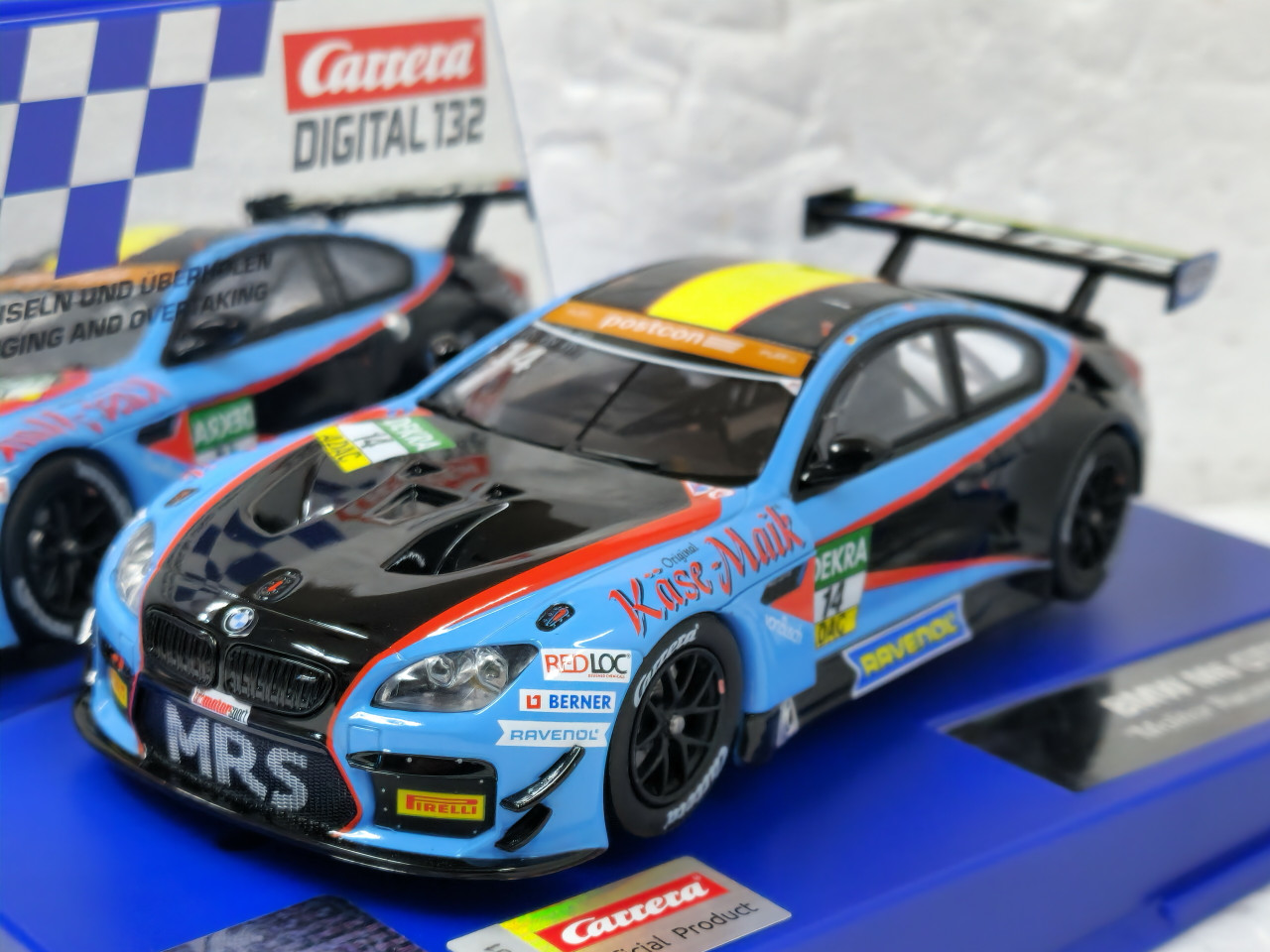 30917 Carrera Digital 132 BMW M6 GT3 Molitor Racing, #14 1:32 Slot Car