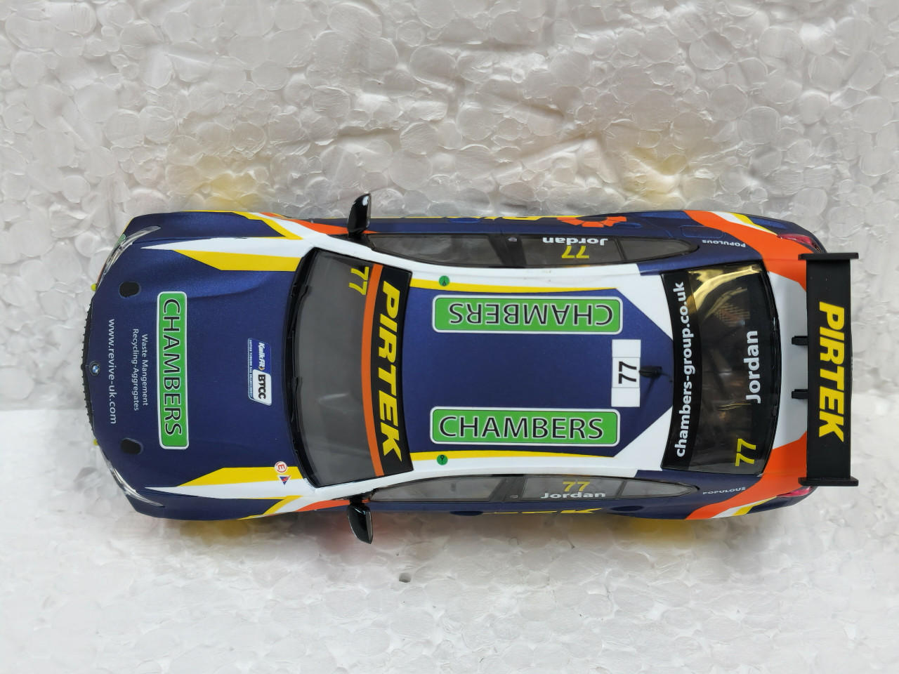 C4194 Scalextric BMW 330I M-Sport BTCC 2019 Andrew Jordan, #77 1