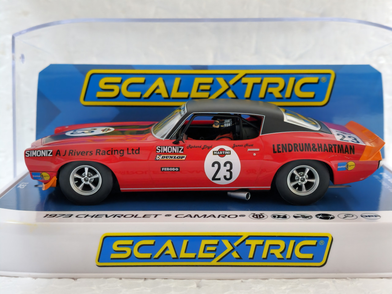 C4216 Scalextric Chevrolet Camaro 1973 Spa 24hrs, #23 1:32 Slot
