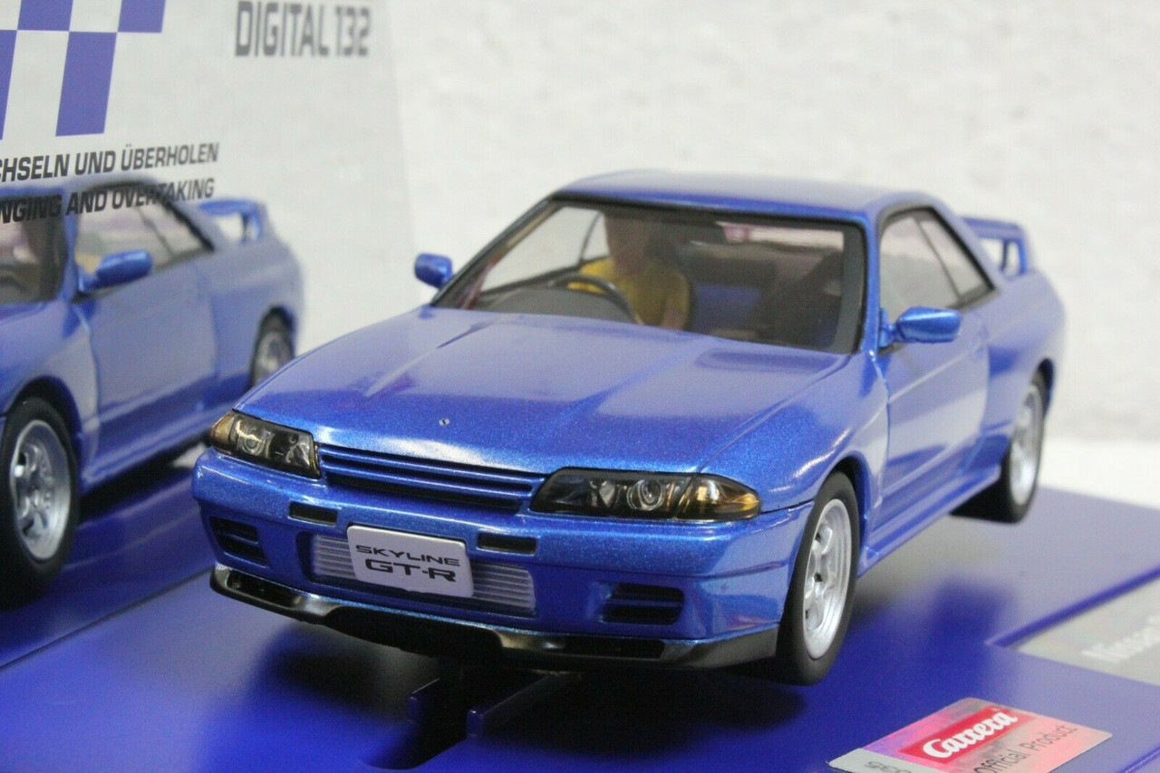 31003 Carrera Digital 132 Nissan Skyline GT-R R32 Blue - Japanese Edition  1:32 Slot Car