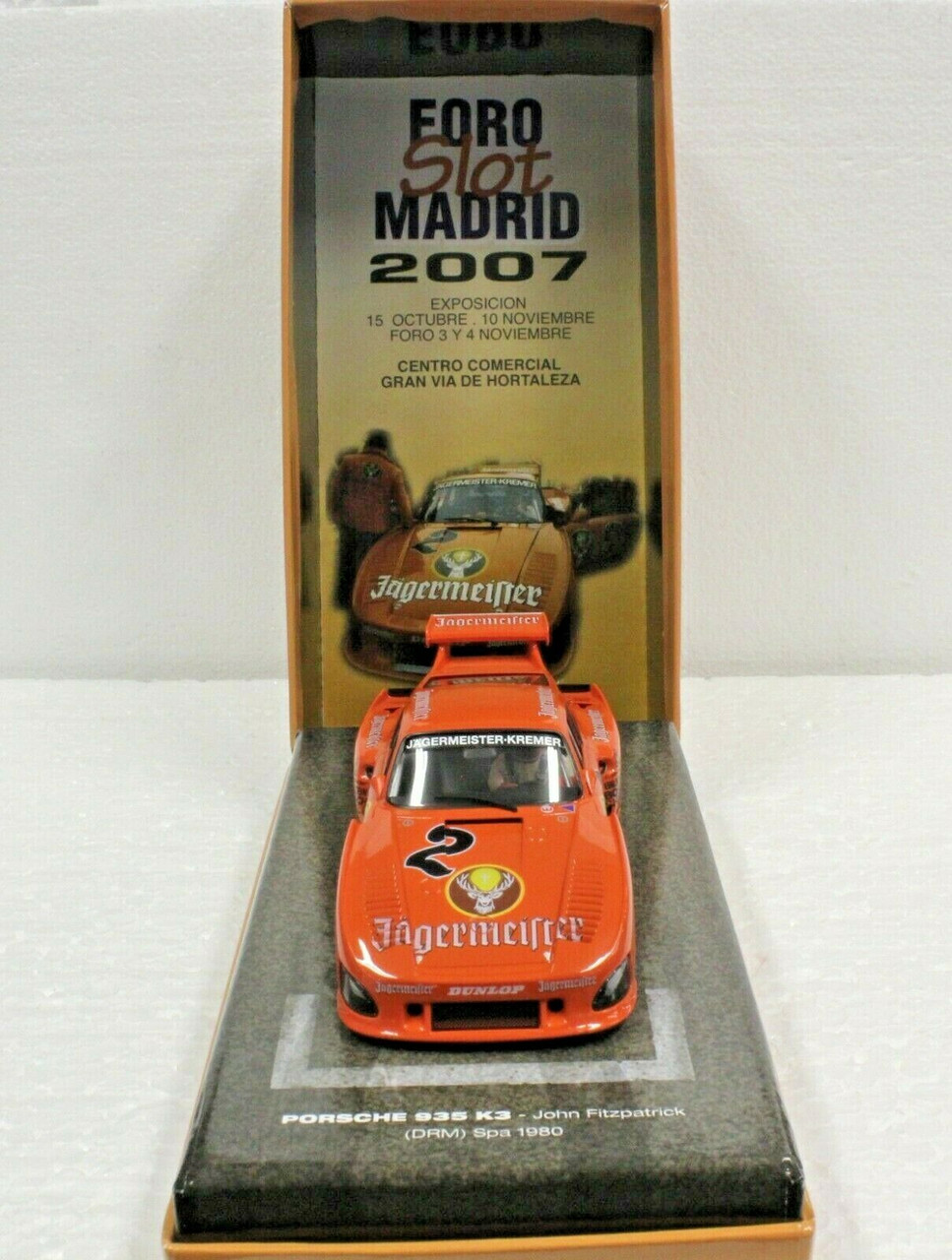 99087 Fly Porsche 935 K3 DRM SPA 1980 Jagermeister, #2 1:32 Slot