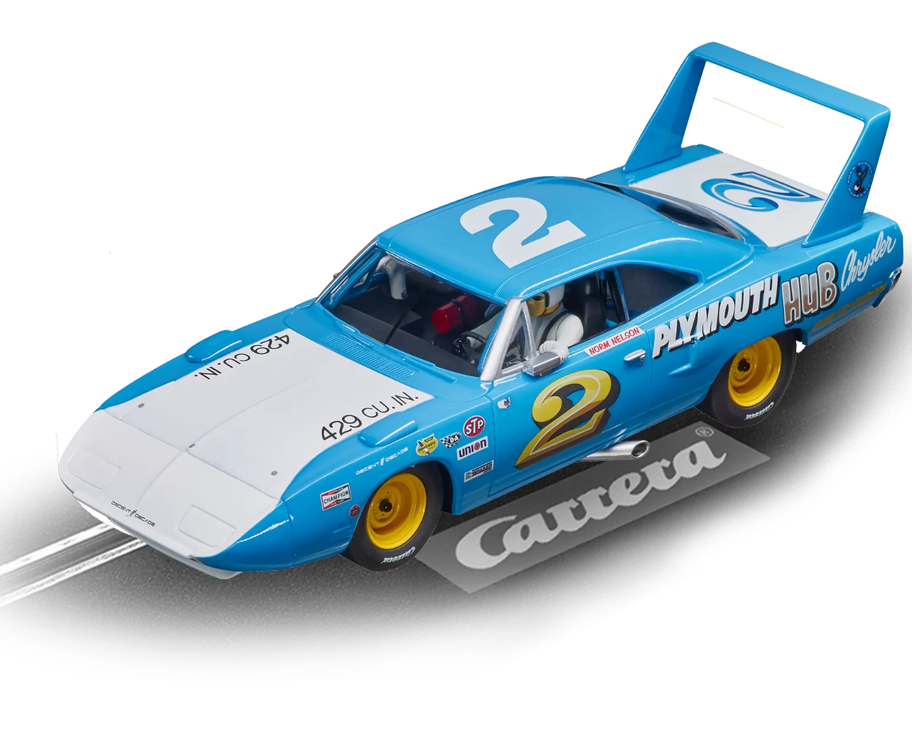 30983 Carrera Digital 132 Plymouth Superbird, #2 1:32 Slot Car
