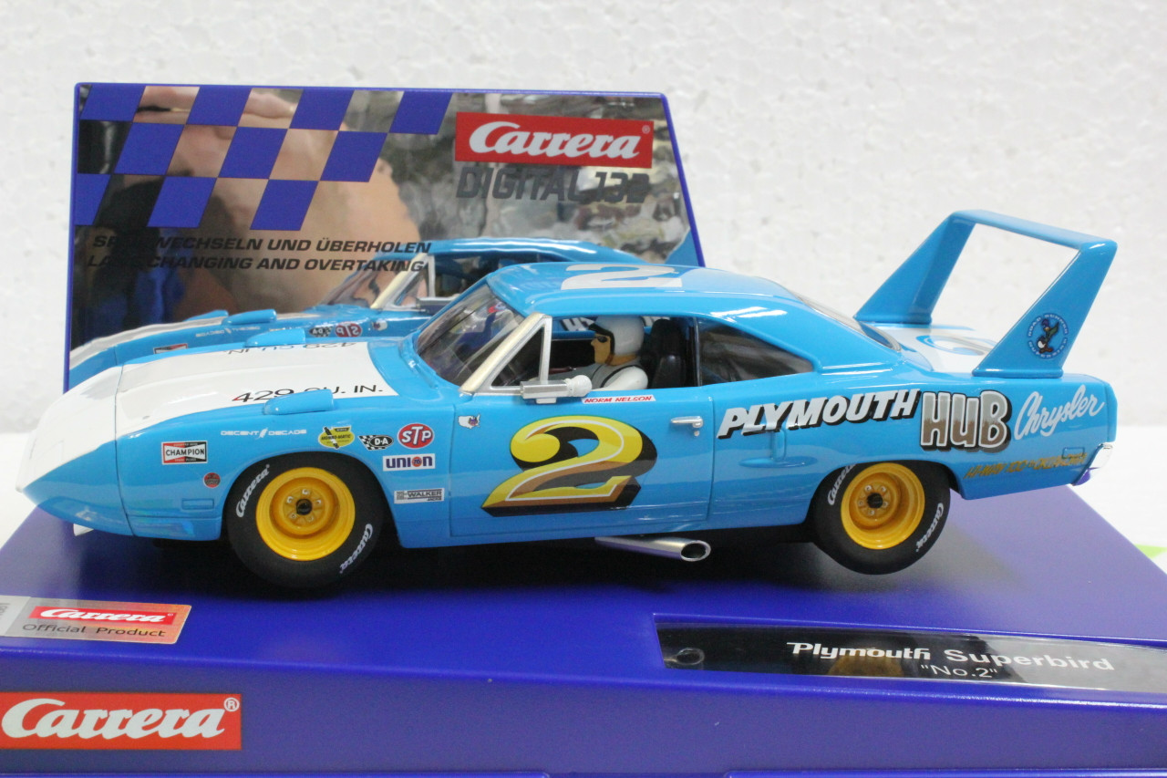 30983 Carrera Digital 132 Plymouth Superbird, #2 1:32 Slot Car