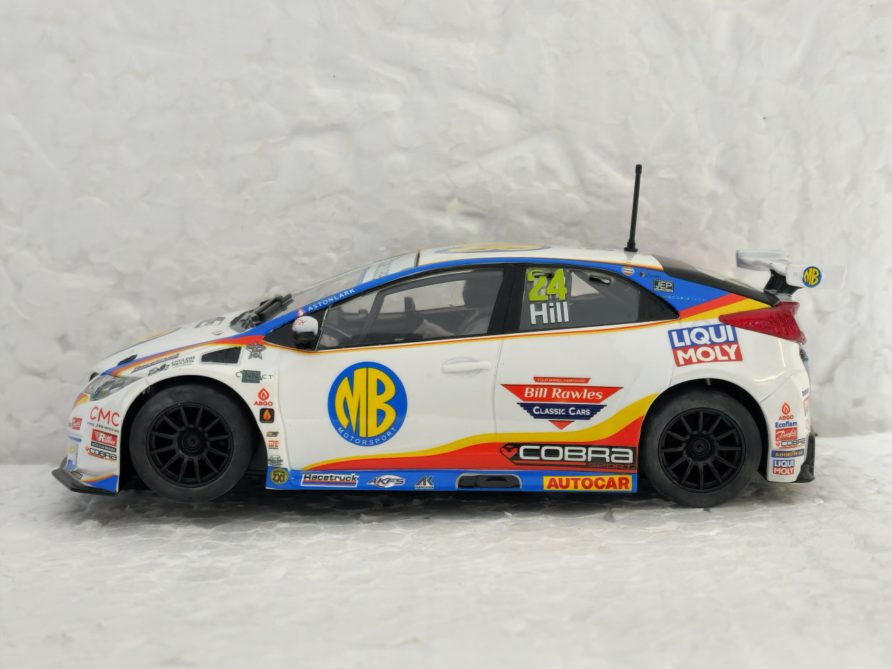 C4210 Scalextric Honda Civic Type-R NGTC Jake Hill 2020, #24