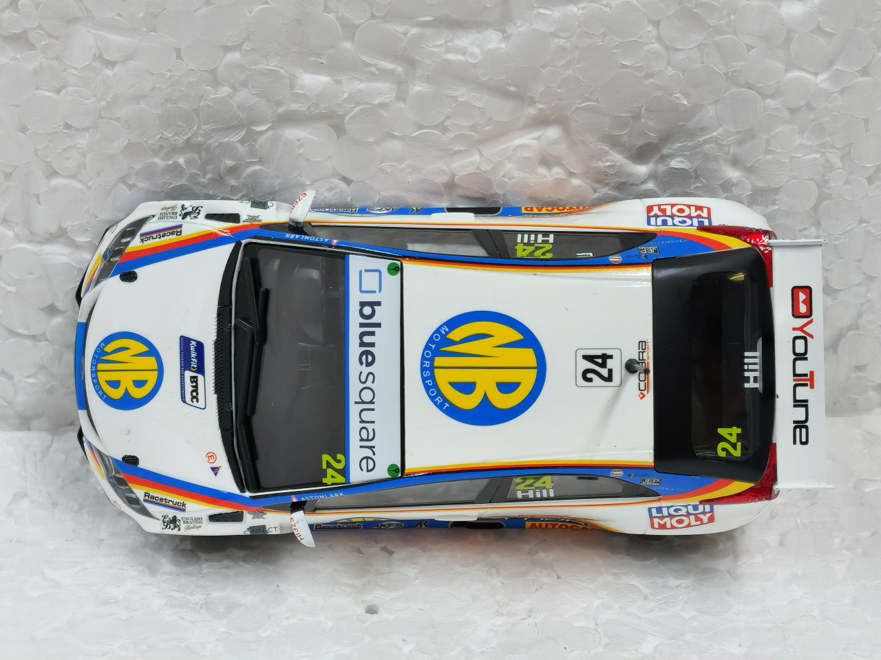 SCALEXTRIC ホンダ HONDAシビック タイプR 1/32スロットカー Scalextric Honda Civic FK8 Type R - BTCC 2022 - BTC Racing