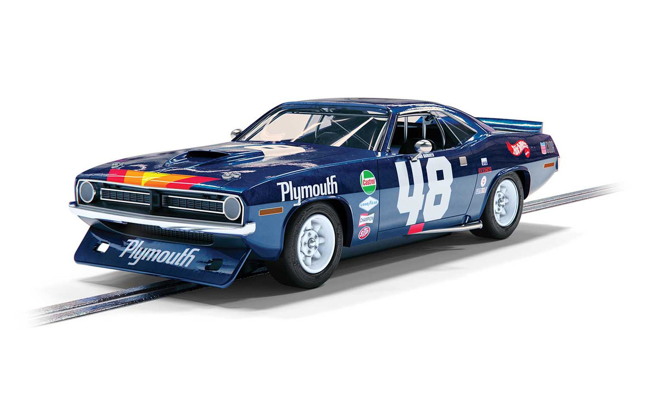 C4219 Scalextric Plymouth Barracuda Trans Am 1970 Dan Gurney, #48