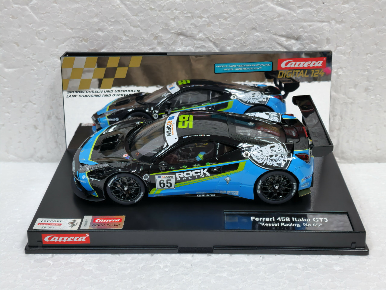 23915 Carrera Digital 124 Ferrari 458 Italia GT3, #65 1:24 Slot