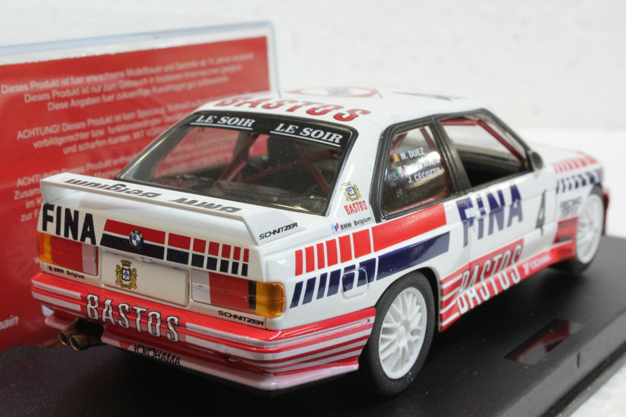 A2024 Fly BMW M3 E30 24H Spa Francorchamps 1992, #4 1:32 Slot Car