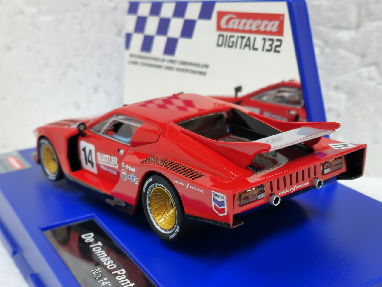 Carrera 1:32 De Tomaso Pantera Slot Car - Analog, No Reverse Switch (Part #41045)