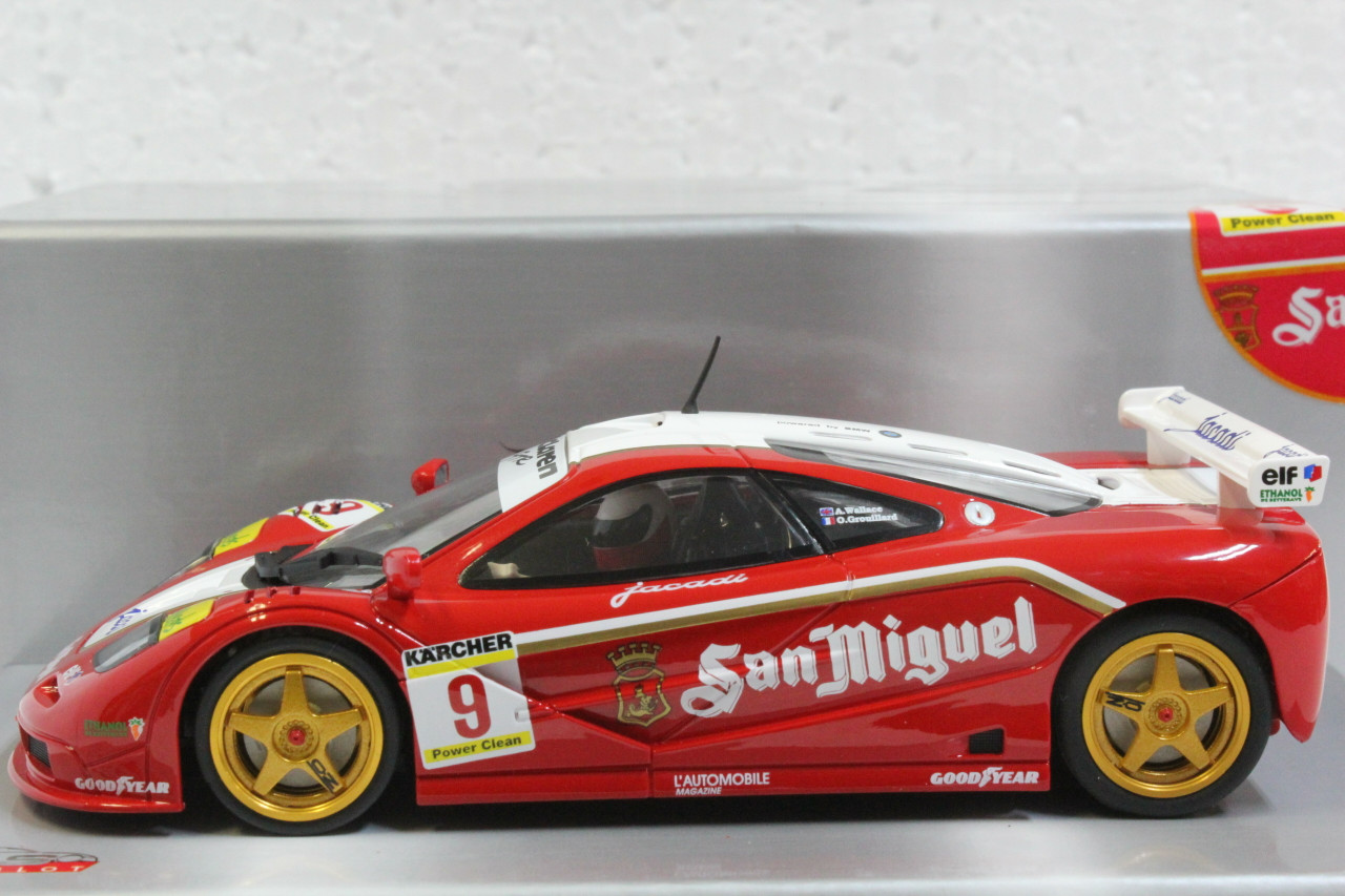 RS0101 RevoSlot McLaren F1 GTR San Miguel 3h Zhuhai 1995, #9 1:32