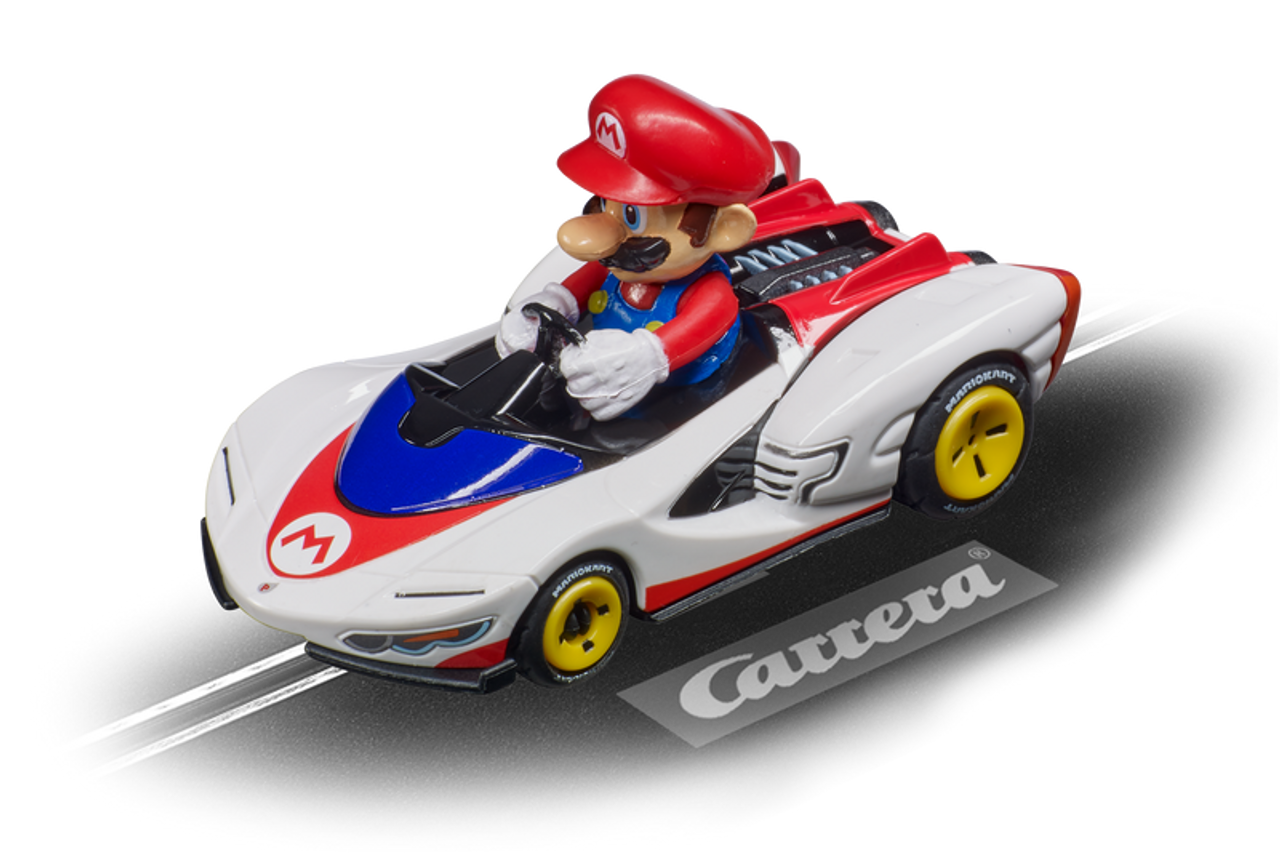 64182 Carrera GO!!! Nintendo Mario Kart - P-Wing - Mario 1:43 Slot Car -  Great Traditions