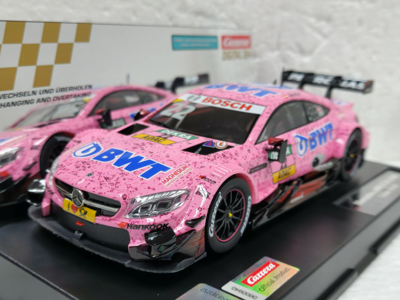 23918 Carrera Digital 124 Mercedes C63 AMG DTM L. Auer, #22 1:24
