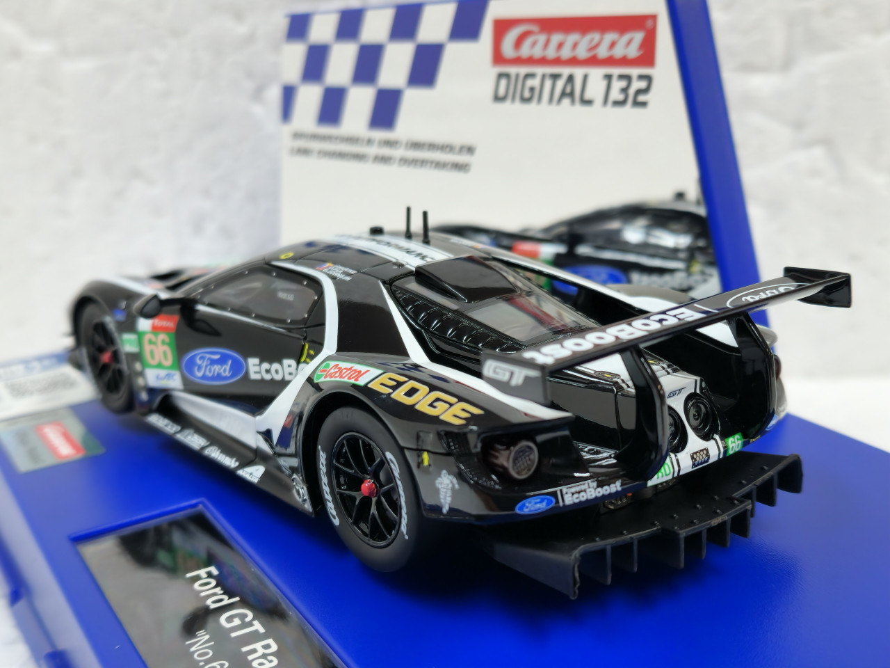 30970 Carrera Digital 132 Ford GT Race Car, #66 1:32 Slot Car